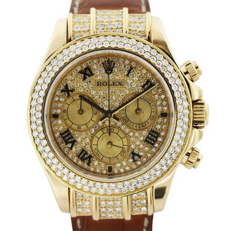 all diamond Rolex watches